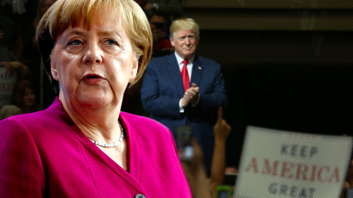 Меркель порвала с Трампом: Европе придётся бороться с США за свои права и своё будущее