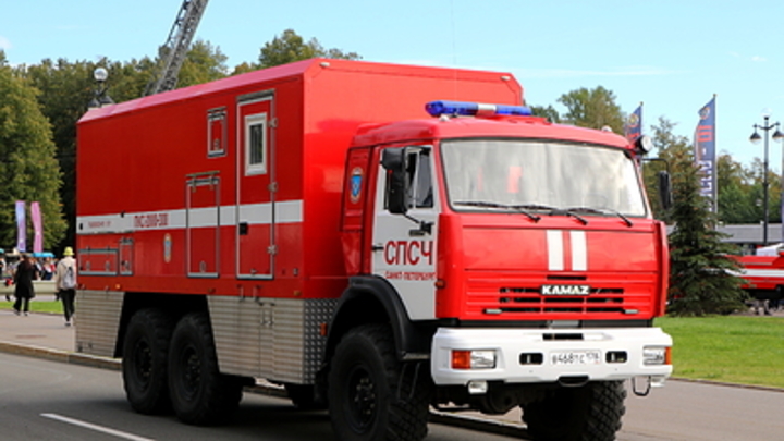 Троих детей эвакуировали из горящего дома в Челябинской области