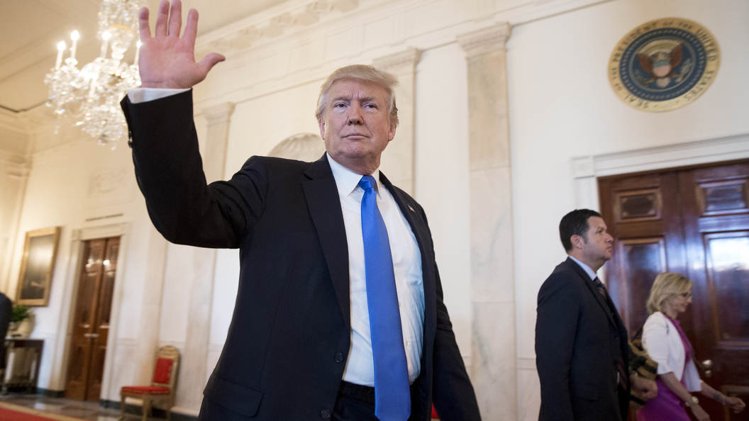 Рисунок президента США Дональда Трамп уйдет с молотка Рисунок президента США Дональда Трамп уйдет с молотка
