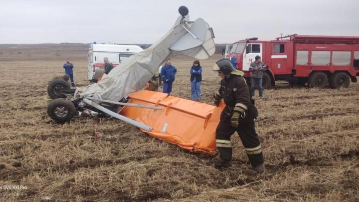 Два человека погибли при падении легкомоторного самолета под Иркутском