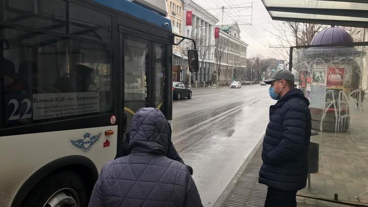 Половина автобусов в Ростове не вышли на маршруты после Нового года