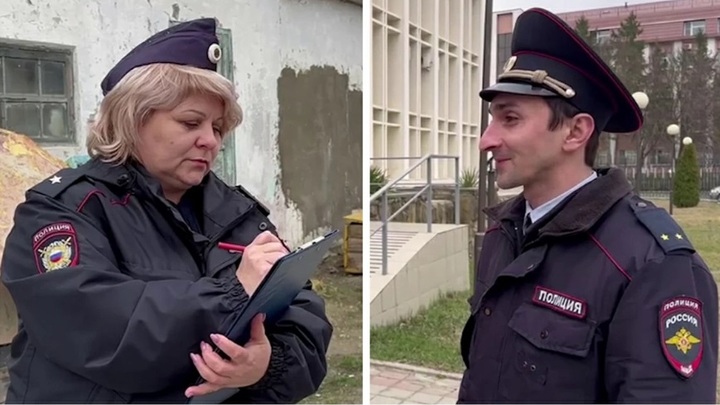 Новороссийские полицейские вытащили из горящего дома годовалого ребенка и его пьяных родителей