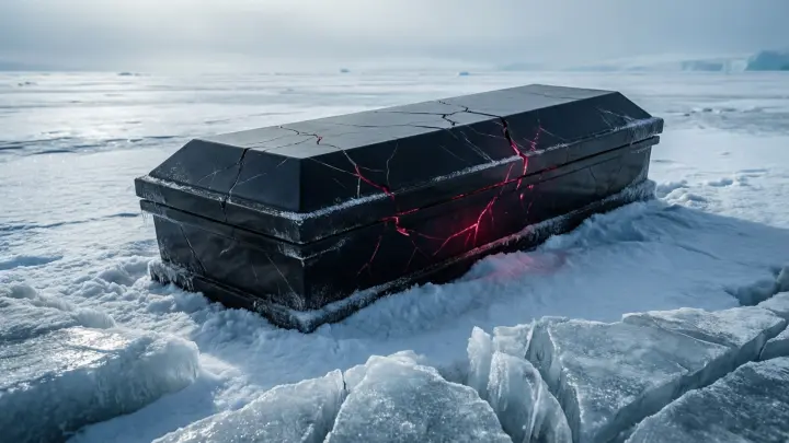 Излучают тепло и звук: в Антарктиде нашли «чёрные саркофаги» с посланием на русском
