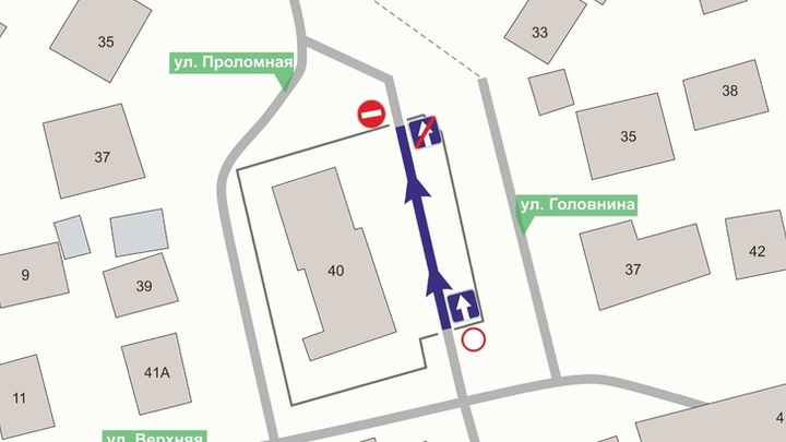 В Нижнем Новгороде одностороннее движение введут на улице Проломной из-за строительных работ В Нижнем Новгороде одностороннее движение введут на улице Проломной из-за строительных работ