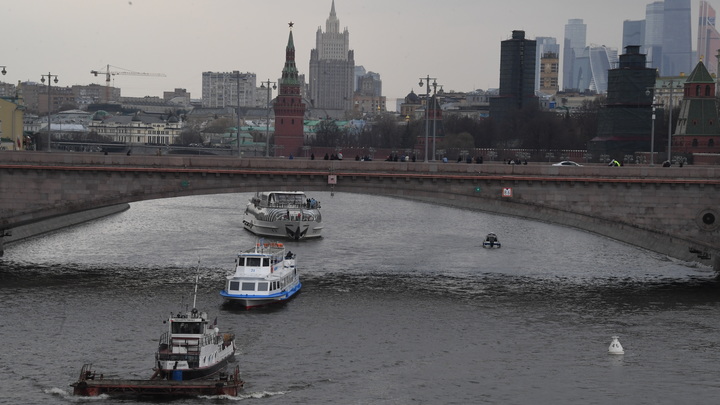 Летняя речная навигация на Москве-реке стартует 24 апреля