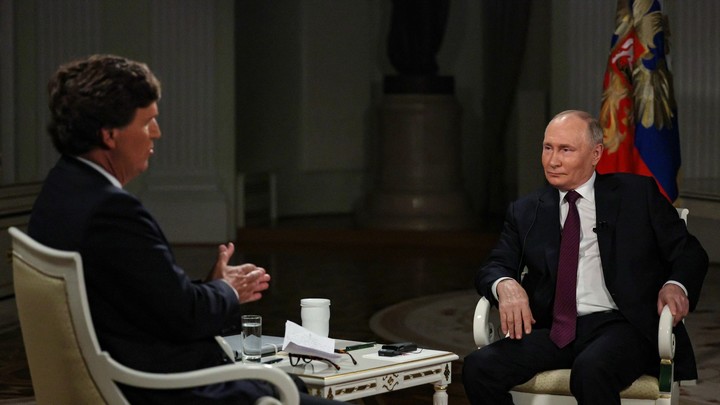 Владимир Путин признался, что не получил полного удовольствия от интервью с Такером Карлсоном