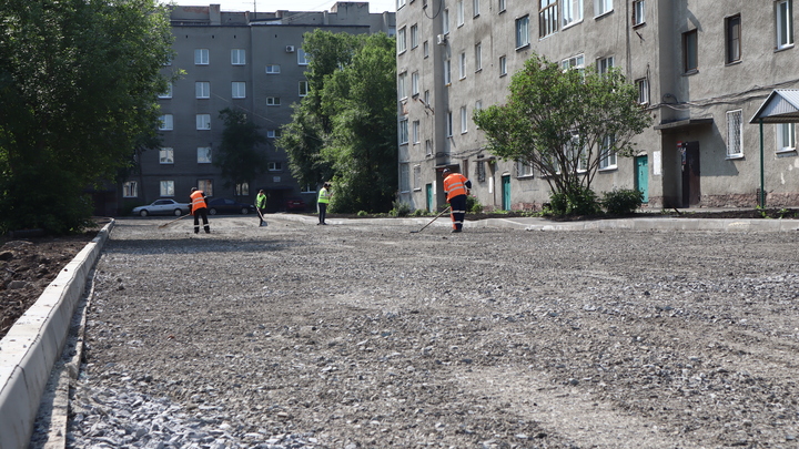 Работы по благоустройству территорий Кузбасса завершатся до 1 октября
