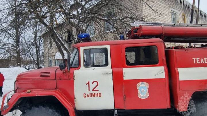 Два человека сгорели заживо на пожаре в селе Агрофенино Ивановской области