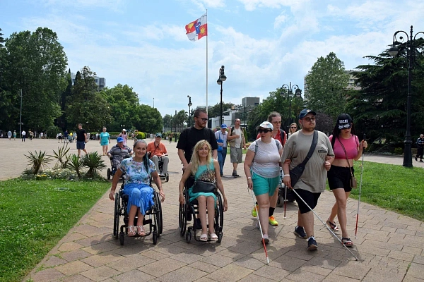 В Сочи организовали инклюзивный тур