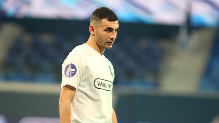 Эдуард Сперцян признан автором лучшего гола ФК Краснодар в прошедшем сезоне РПЛ