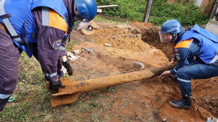 Снаряд нашли рядом с ТЭЦ-21 в Дмитровском районе Москвы