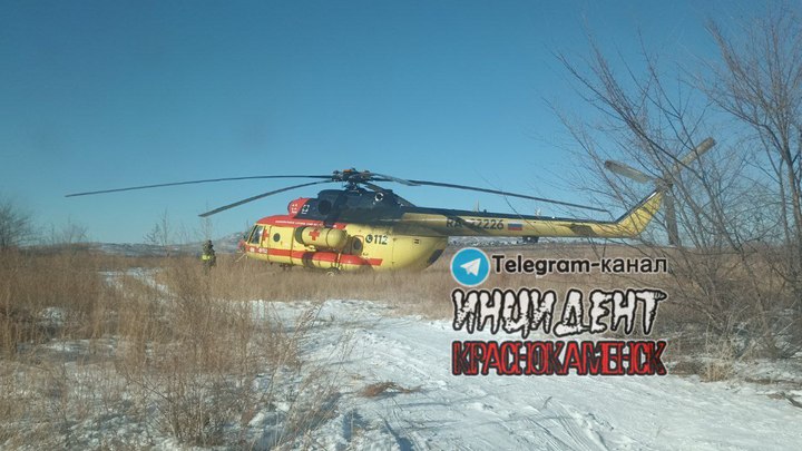Санавиация прилетела в Краснокаменск для срочной эвакуации тяжёлого пациента