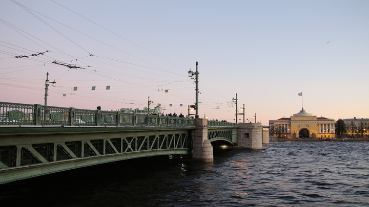 В Петербурге состоится последнее в этом году шоу Поющие мосты