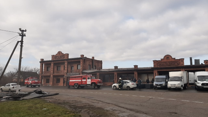 В Белореченском районе сгорела кондитерская лавка