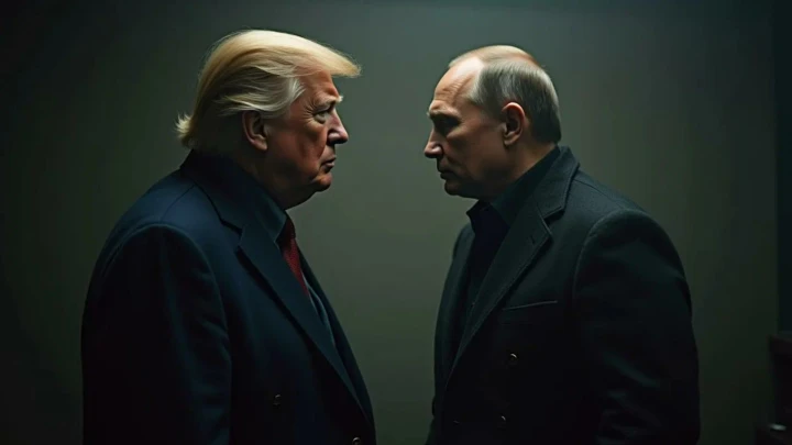 Британский полковник требует арестовать Путина. На Аляске