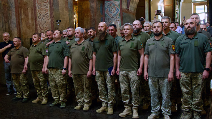 На Украине озвучили количество воюющих боевиков