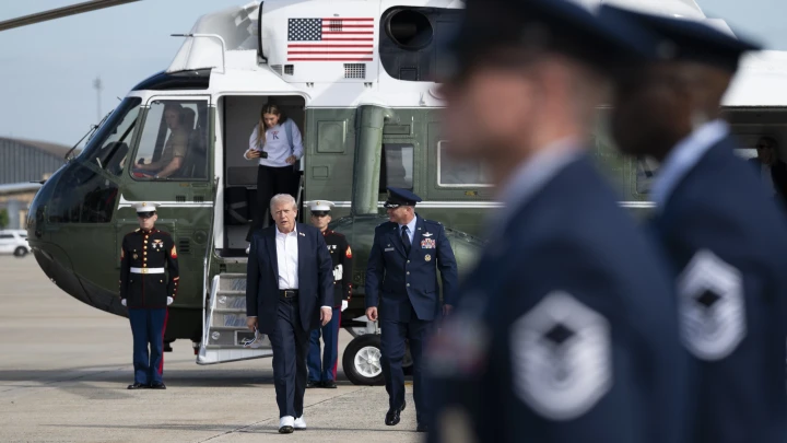 Любимую базу Трампа эвакуировали из-за химической угрозы. Несколько военных отравились непонятным порошком