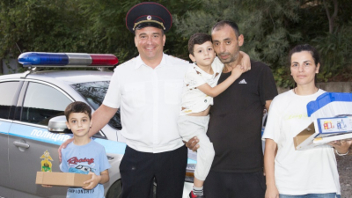 В Сочи полицейский реанимировал захлебнувшегося в реке 5-летнего мальчика