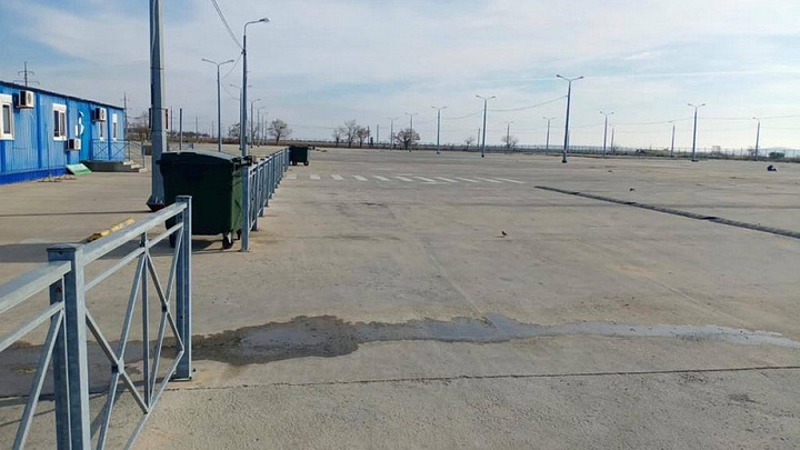 В Краснодарском крае нет очереди из грузовиков на паромы