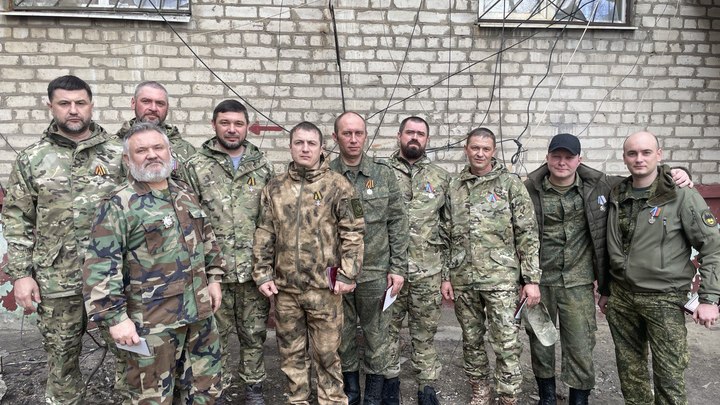 Евгений Первышов получил первую боевую награду в зоне СВО