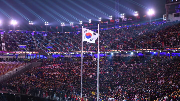 Президент Южной Кореи открыл Игры-2018