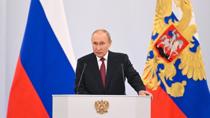 В США расшифровали речь Путина, сказанную по случаю принятия в состав России новых регионов