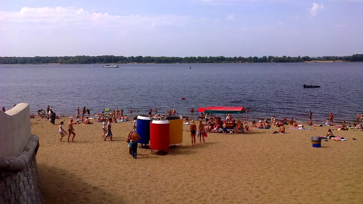 В Самаре пляжное оборудование с набережной начали убирать только в середине января