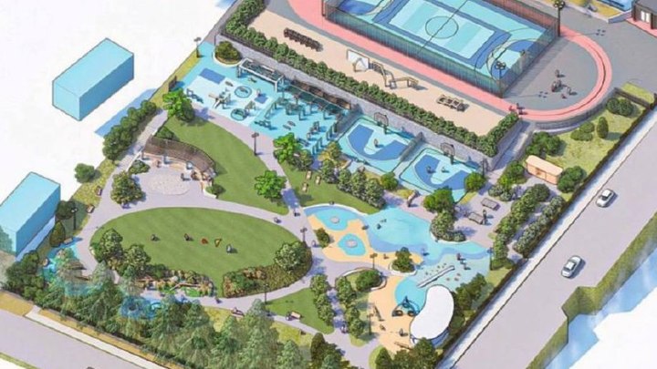 В центре Красной Поляны построят новый сквер