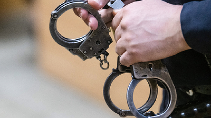 Кадры задержания в Белоруссии польского шпиона, собиравшего данные об армии России