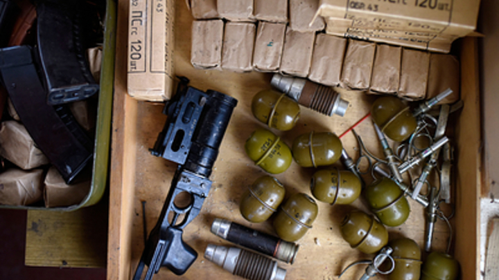 Росгвардейцы обнаружили 14 схронов ВСУ в Херсонской и Запорожской областях