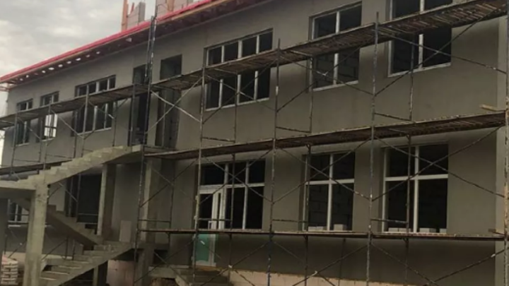 В хуторе Ленина Краснодара детсад на 210 мест строят с опережением графика