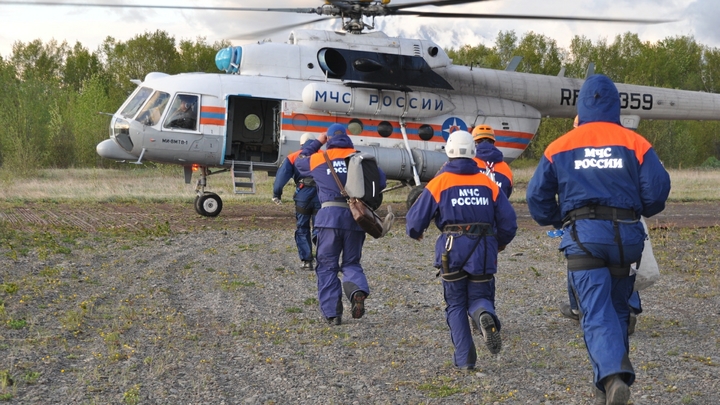 Фото рухнувшего на Востоке Беларуси вертолёта МЧС появилось в Сети