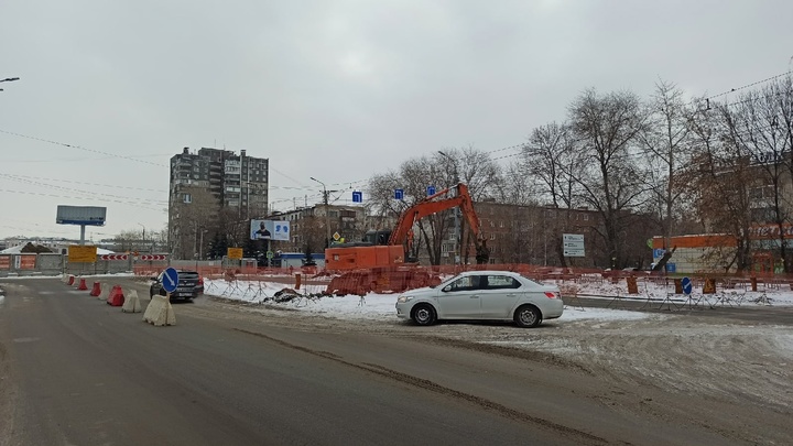 На проспекте Победы в Челябинске вечером 3 февраля будет пробка из-за ремонта