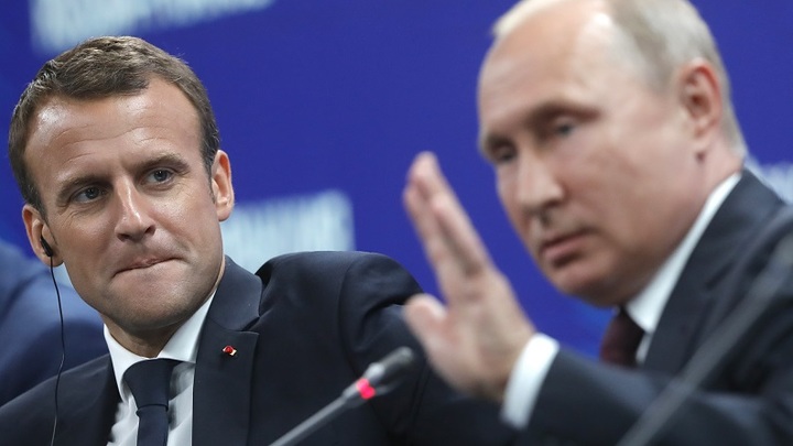 Путин похвалил идею Макрона о создании общеевропейской армии