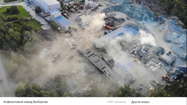 Жителям Новосибирска нечем дышать из-за пыли от асфальтового завода