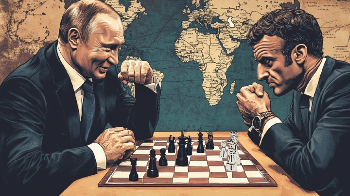Британский аналитик Меркурис: Звонок Макрона Путину разрушил сговор