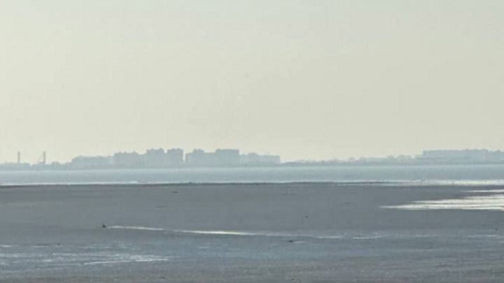 Из-за жары обмелело Краснодарское водохранилище