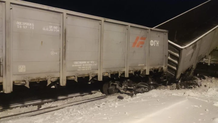 В Амурской области остановили движение поездов из-за аварии