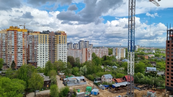 Пять новых домов на 1 422 квартиры строят в Нижнем Новгороде