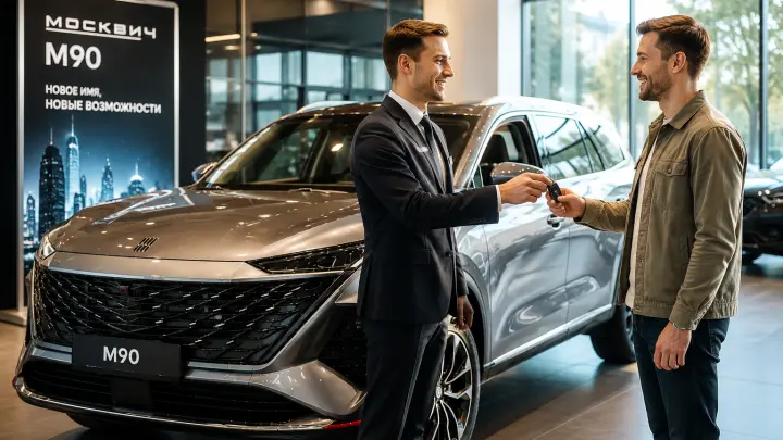 Новый «Москвич М90» сметают с салонов, скидок нет: что выяснил Autonews