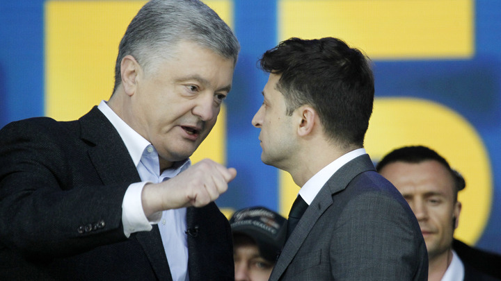 Победил Путин: На дебатах Зеленского и Порошенко больше 10 раз вспомнили президента России