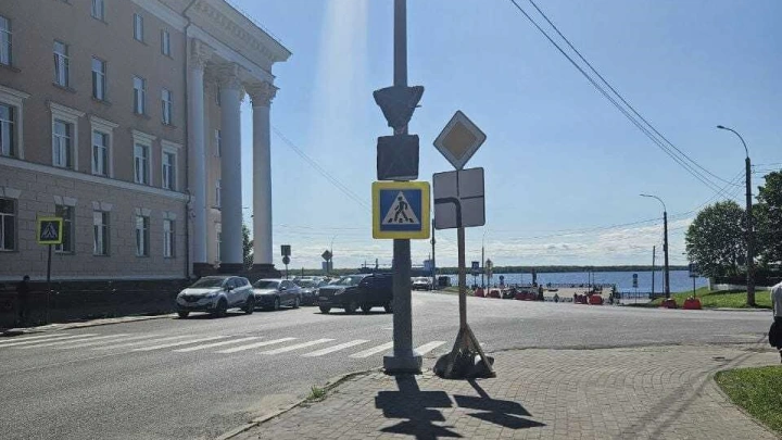 В Архангельске поменялся приоритет в движении на одном из перекрестков