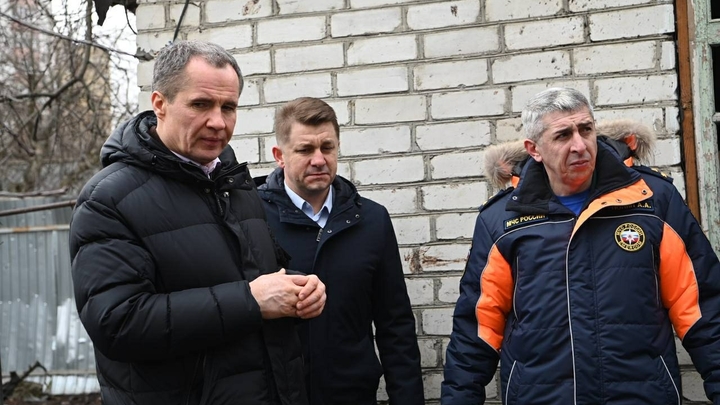 Гладков: въезд в два села закрыт в Белгородской области