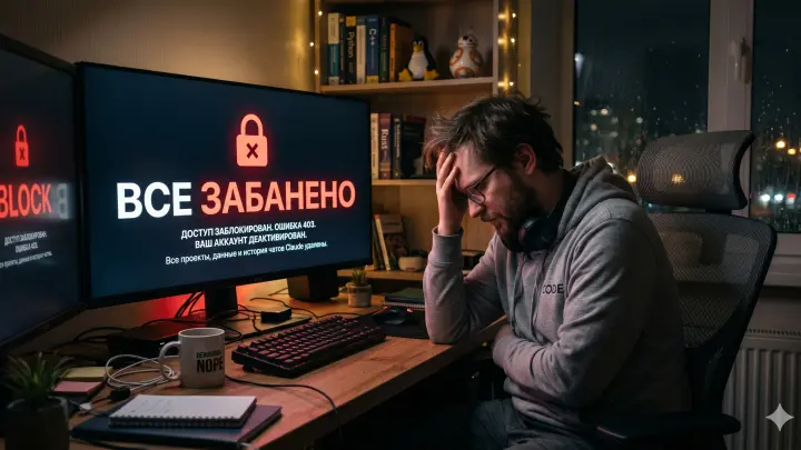 Нейросеть Claude начала массово банить русских пользователей и удалять их данные