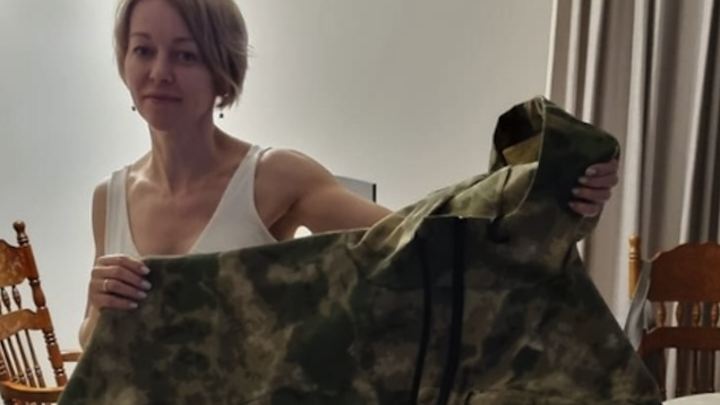 В Челябинской области сшили эксклюзивную форму для бойца-гиганта, воюющего в зоне СВО