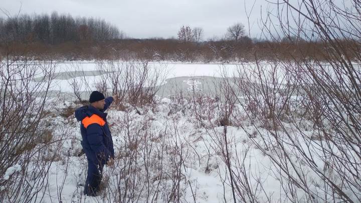Во Владимирской области сотрудники ГИМС спасли провалившуюся под лёд женщину