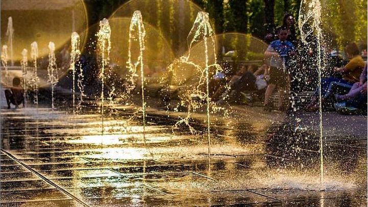 Жителей и гостей Краснодара просят не купаться в фонтанах парка Галицкого