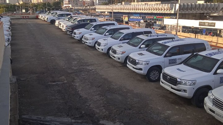 Власти Ростовской области не могут распоряжаться брошенными автомобилями ОБСЕ