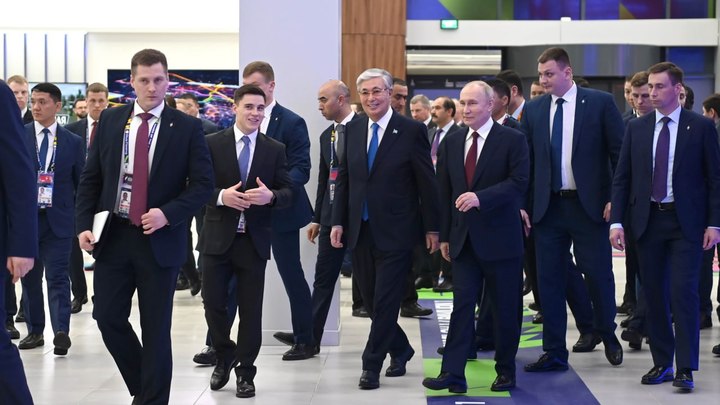 Токаев отметил, что Путин формирует глобальную повестку дня
