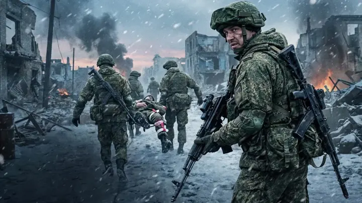 Русский санитар на одной Ниве вывез 15 раненых с передовой